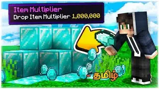 Tamil || Minecraft, But Items You Drop Multiply...