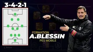 Comment jouer avec Alexander Blessin | Manager Pes 2021 (Faire une tr&egrave;s bonne composition d'&eacute;quipe)
