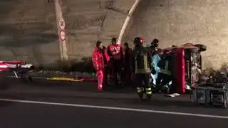 incidente auto cappottata Ospedaletti
