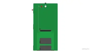 Solid fuel boiler DSER 2.0 ( wood , coal , briquettes ) rocket stove high efficiency no smoke