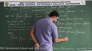 Karnataka&rsquo;s Most Trusted Residential PU Science Campus 27  II PUC DEFINITE INTEGRAL