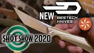 New Bestech Knives at SHOT Show 2020 - KnifeCenter Coverage