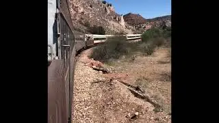 Verde Canyon Railroad Wilderness Route Clarksdale, AZ Spring in the Desert May 2022
