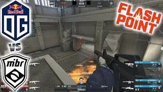 OG ON FIRE!! OG vs MIBR * Nuke - Flashpoint 2 Lower bracket final