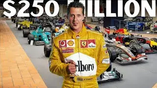 Inside Michael Schumacher $250 Million F1 Car Collection - Michael Schumacher Car Collection 😍