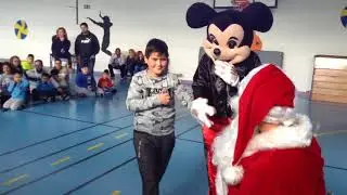 Primeiro dia do Pai Natal das Escolas