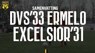 DVS LOOPT IN HET MES VAN EXCELSIOR'31