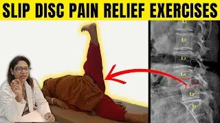 L4, L5 SLIP DISC PAIN Relief | Slip Disc Cure Exercises Routine | Everyday Exercises for SLIP DISC