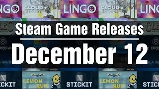 New Steam Games - Sunday December 12 2021