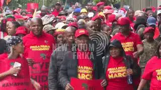 EFF marches to Con Court for the release of Phala Phala Judgment