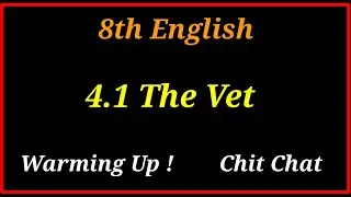 4.1 The Vet Chit Chat | the vet warming up | the vet poem | the vet poem chit chat