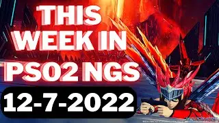 PSO2 NGS This week in NGS Update info 12-7-2022