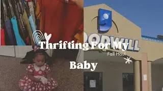 Goodwill Baby Haul | I went thrifting for my 1 year old (fall thrift haul)