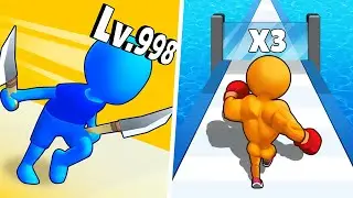 Level Up Runner | Solo Leveling - Gameplay Walkthrough Max Levels (Part 2)