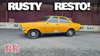 THE GREASTEST CAR ON YOUTUBE IS BACK ON THE ROAD!  BARNFIND 1975 VAUXHALL VIVA HC!  RETRO POWER! 
