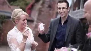Wedding magician at Packington Moor