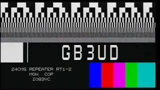 GB3UD 24 CM Amateur Television Repeater Received In Birmingham
