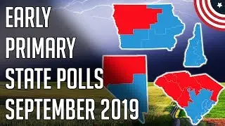 Early Primary States Polls September 2019 - 2020 Democratic Primary Polls