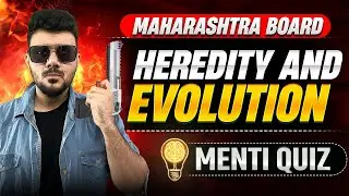 Heredity & Evolution Quiz 🔥 | Class 10 Science Menti Quiz | Maharashtra Board | Parth Momaya
