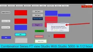 How to Create a Popup ||  FactoryTalk View Studio SE | Rockwell SCADA