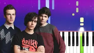 Wallows - Scrawny (Piano Tutorial)