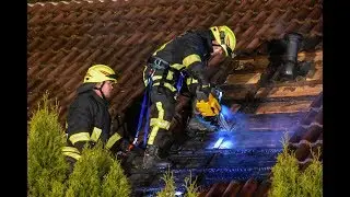 Dachstuhl brannte in Bedheim