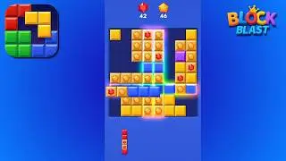 Block Blast! Gameplay Android - Mobile Puzzle Game (Android, iOS)