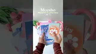 Meesho aesthetic posters🎀￼ check community post for link #meesho #wallposter