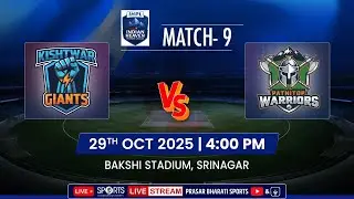 LIVE - Kishtwar Giants vs Patnitop Warriors - Indian Heaven Premier League 2025 Srinagar | DD Sports