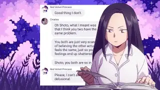 Momo/the hero world||tododeku mention||'Spider Web' by Melanie Martinez||BNHA lyric prank||Usquad AU