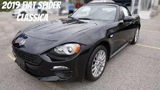 2019 Fiat Spider Classica Exterior and Interior Walkaround