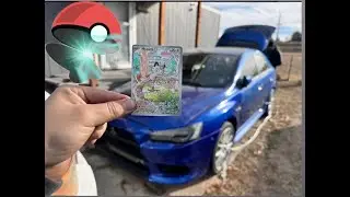 Time to clean out my abandoned Sportback ralliart and open some packs
