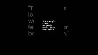 Faith Over Fear: Silence the Enemy #god #love #faith #bible #prayer