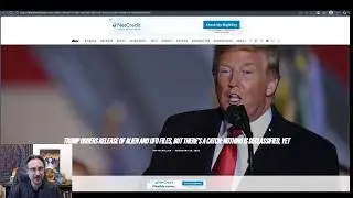 Did Pres. Trump Just Give us UFO DISCLOSURE? Reactions Pour In!