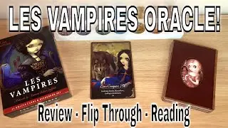 🧛🏻&zwj;♀️LES VAMPIRES REVIEW, FLIP THROUGH & READING! 💕