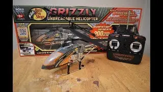Вертолёт &laquo;Неуязвимый&raquo; Grizzly 3.5 от World Tech Toys &mdash; распаковка и обзор