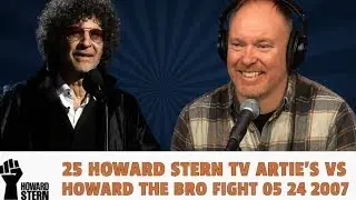 25 Howard Stern TV Artie's vs Howard The Bro Fight l 𝗧𝗵𝗲 𝗛𝗼𝘄𝗮𝗿𝗱 𝗦𝘁𝗲𝗿𝗻 𝗦𝗵𝗼𝘄 HD