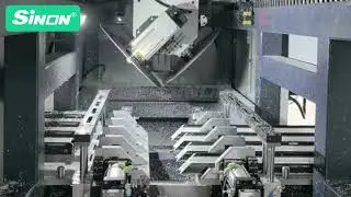 PVC profile cutting center for windows and doors