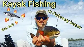 Kayak Fishing in Callaway bayou