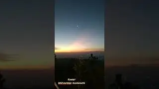 #sunset  #gunungkidul  #cafe #sky #moon #stars #yogyakarta