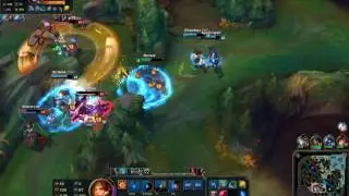 Knights Vow Heals with Miss Fortune's ULT
