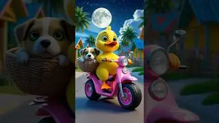 Duck🐤saves DOG🐶 #explore #duck #duckling #duckcartoon #duckrescue #cuteduck #happyduck #cute #fy