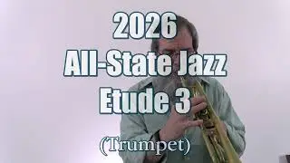 Texas All State Jazz - Trumpet Etude 3