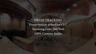 360&ordm; Drum Tracking at PowerStation @BerkleeNYC