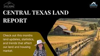 Central Texas Land Report-November