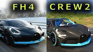 BUGATTI DIVO Comparison in 5 Different Games