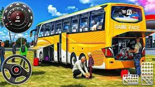 Real Bus Simulator - Real Coach Bus Driving in City - Android GamePlay