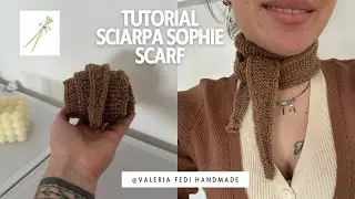 Tutorial ~ sciarpa Sophie Scarf ai ferri.