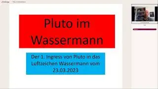 Pluto im Wassermann 2023