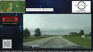 Tracking Tornado warning near Agency, Iowa! #IAwx